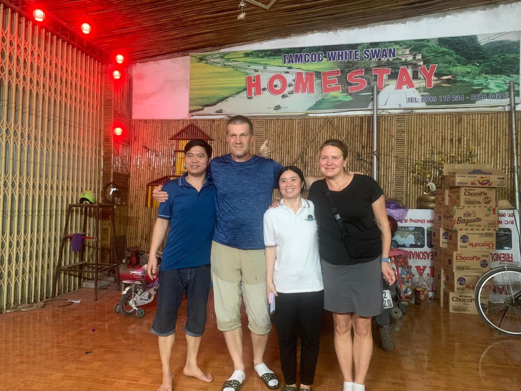 Tam Coc White Swan Homestay Ninh Binh Esterno foto